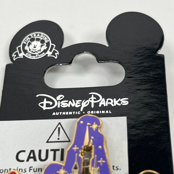 Disney Parks Mickey Minnie Castle Disneyland Trading Pin Collectible Original Gi - Picture 3 of 8